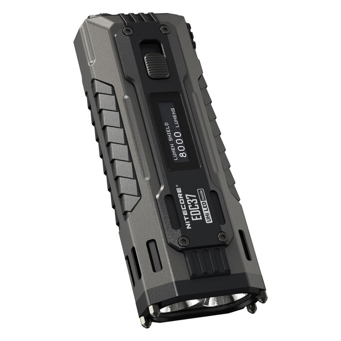 Nitecore - EDC37 8000 Lumen USB-C Rechargeable Flat EDC Flashlight