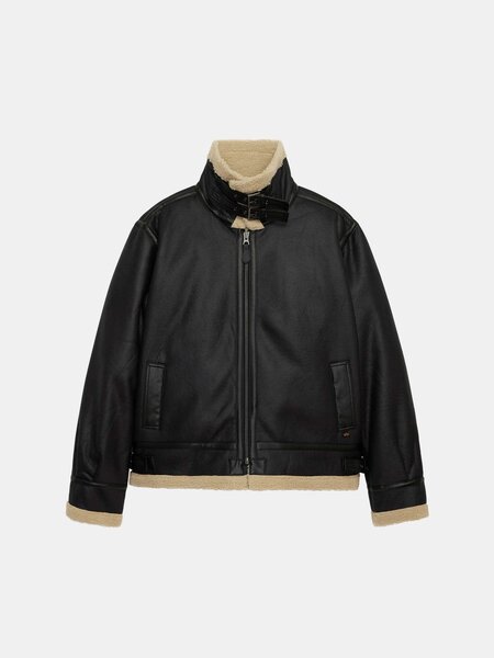 Alpha Industries - MOUTON B-3 AVIATOR JACKET - Military & First