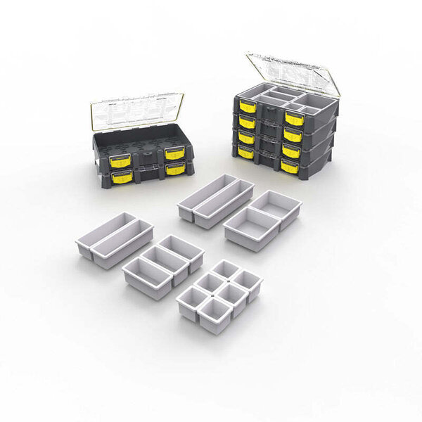 BUZBE - Starter Kit - Colony 15 Modular Tackle Box - Military & First ...