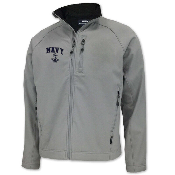 Navy Gear - Navy Soft Shell Jacket (Silver) - Military & First ...