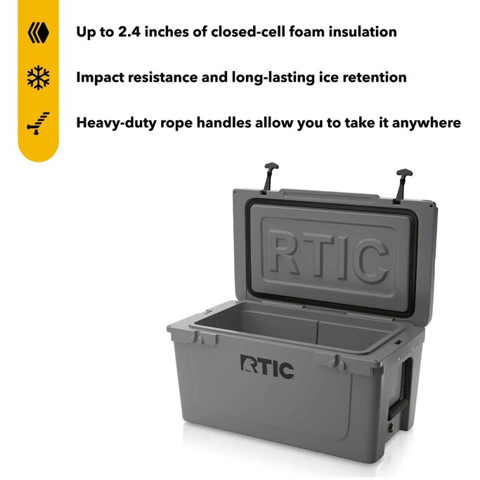 RTIC Outdoors - 65 QT Ultra-Tough Cooler - Military & Gov't
