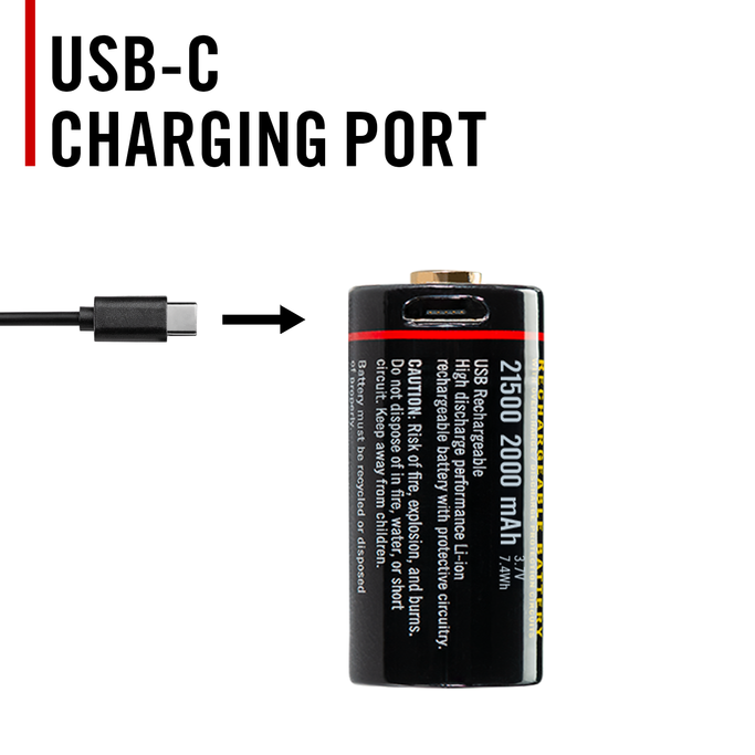 COAST Products - ZX557 Rechargeable Battery - Military & First
