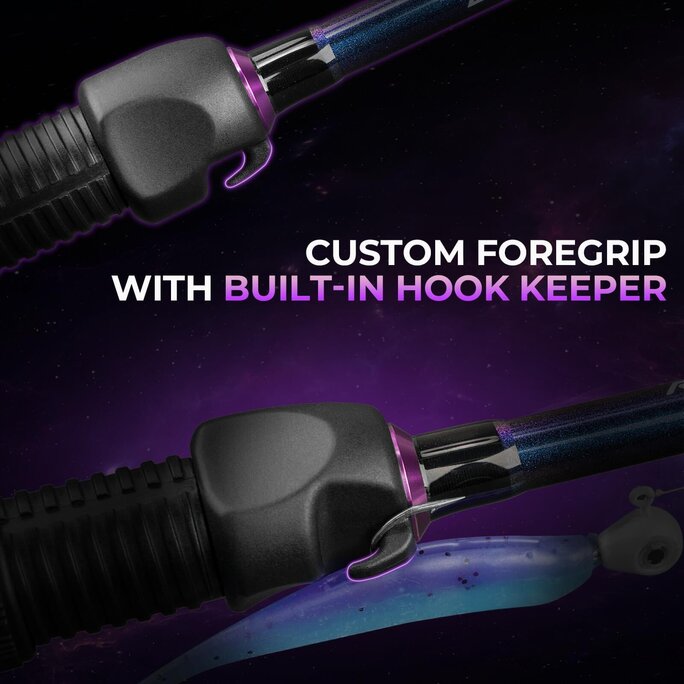 crown royal fishing pole KastKing Royale Legend Pro Twin-Tip Spinning Rods Spinning - 6'4" SlipLock Technology Handles KastKing - KastKing Royale Legend
