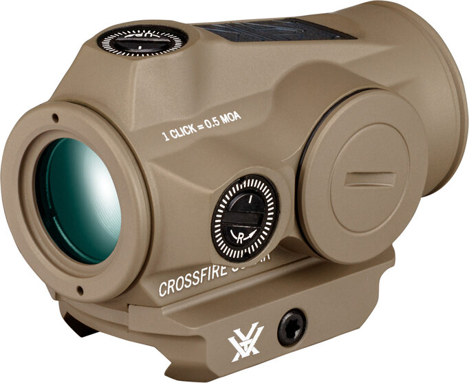Vortex Optics - Crossfire® II 2 MOA Solar Red Dot - Tan - Military