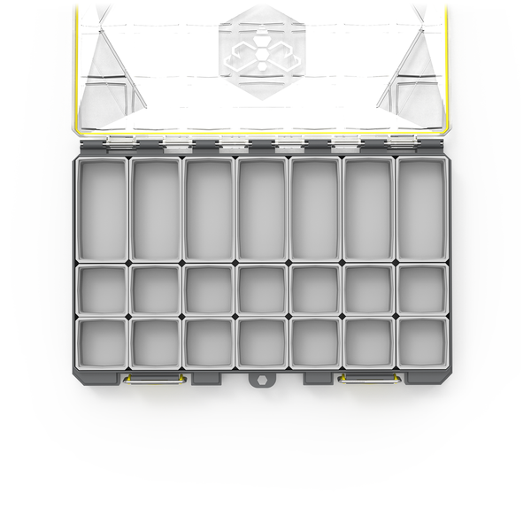 BUZBE - Terminal - Colony 28T (Thin) Modular Tackle Box - Military ...