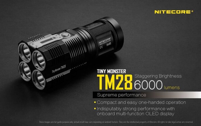 Nitecore - TM28 Supreme Peformance Searchlight Military Discount