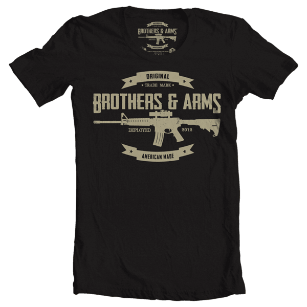 brothers in arms history channel t shirts