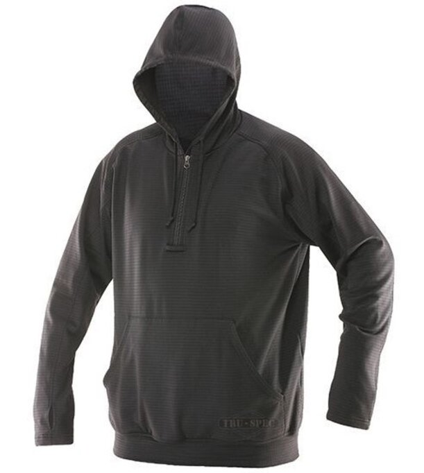 Tru-Spec Mens 24-7 Series Zip Thru Grid Fleece Pullover
