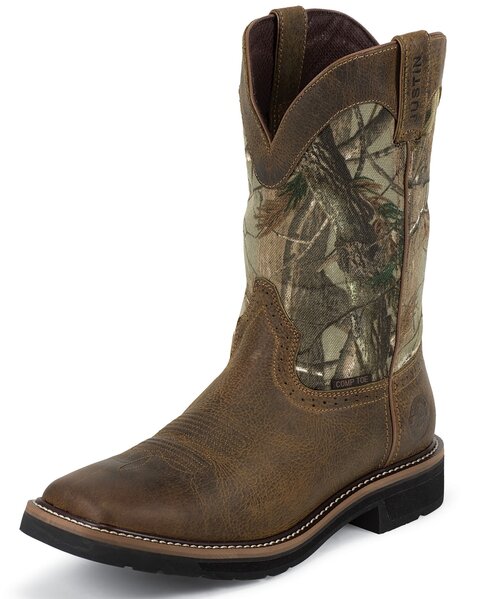 cheap tan work boots