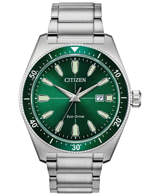 Citizen Watch - Men's Eco-Drive Brycen Steel Watch - Military