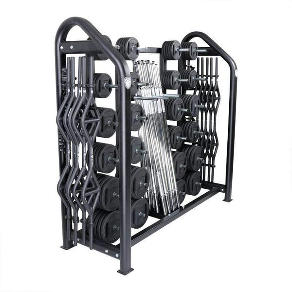 Barbell Flex American Barbell Club Strength Rack Package Military