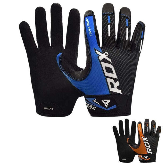 RDX F43 FULL FINGER HEAVY WEIGHTLIFTING GYM GLOVES