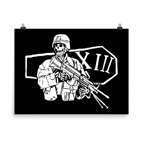 Call For Fire - XIII Poster - Military & First Responder Discounts | GOVX