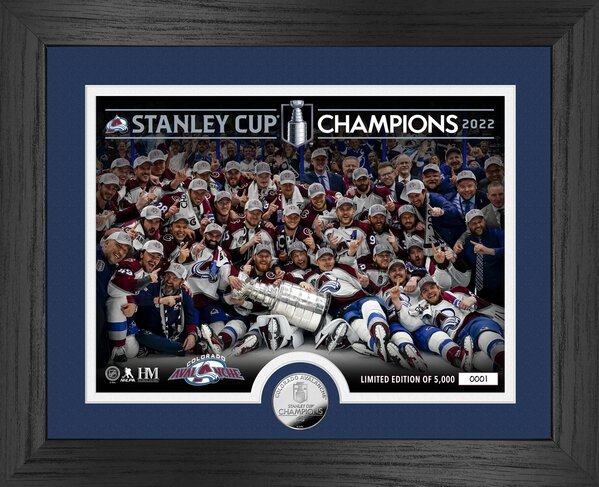 Avalanche 2022 Stanley Cup Champions Legacy Frame