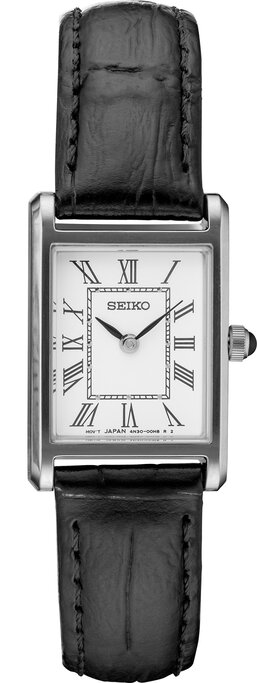 Seiko Women s 18.9mm Essentials Leather Strap Watch Discounts