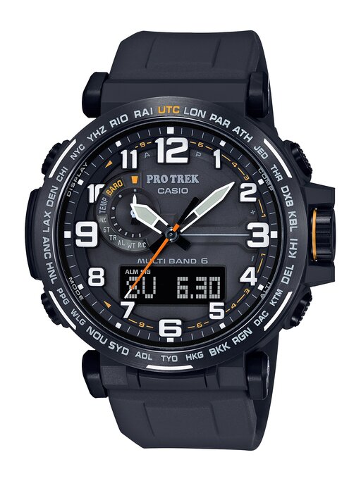 Casio - Men's PRW6600Y ProTrek Triple Sensor Resin Strap Watch