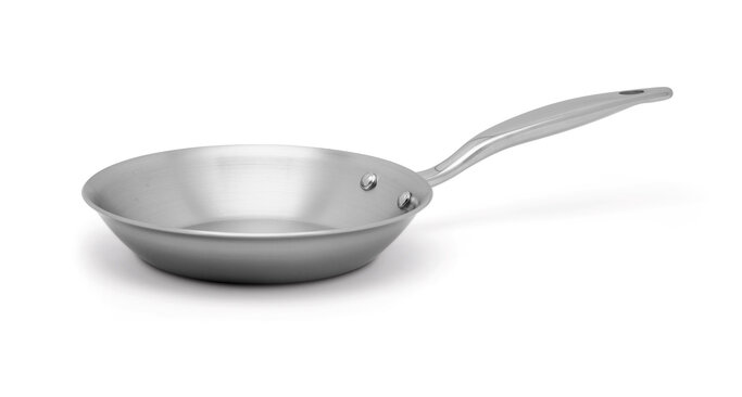 13.5 Stainless Steel French Skillet with Lid