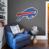 Fathead Chicago Bears: Bears Head Logo - Giant Officially Licensed NFL  Removable Wall Decal 