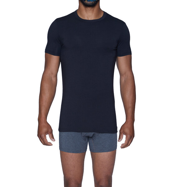 Wood Underwear - Men's Crew Neck Under T-Shirt Military Discount | GovX