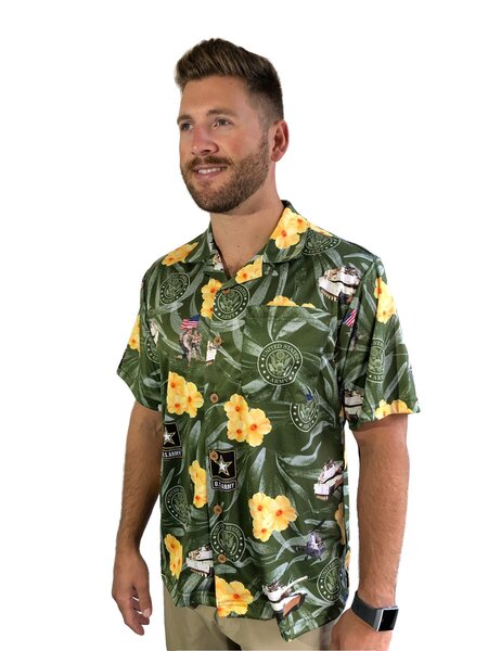 army hawaiian shirt