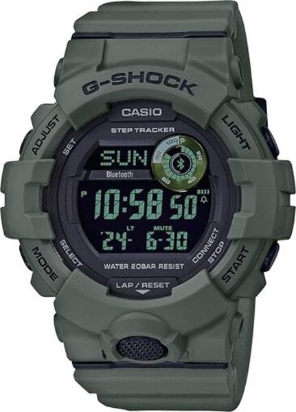 Casio - G-Shock Power Trainer Watch - GBD800UC - Military & Gov't ...