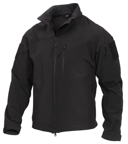 Rothco - Men's Stealth Ops Soft Shell Tactical Jacket - Military & Gov ...