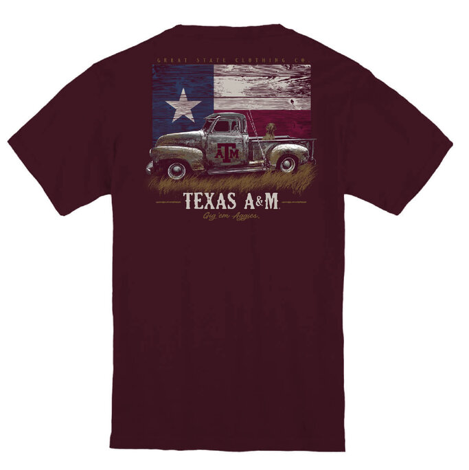 Texas A&M Gig 'Em State Tee