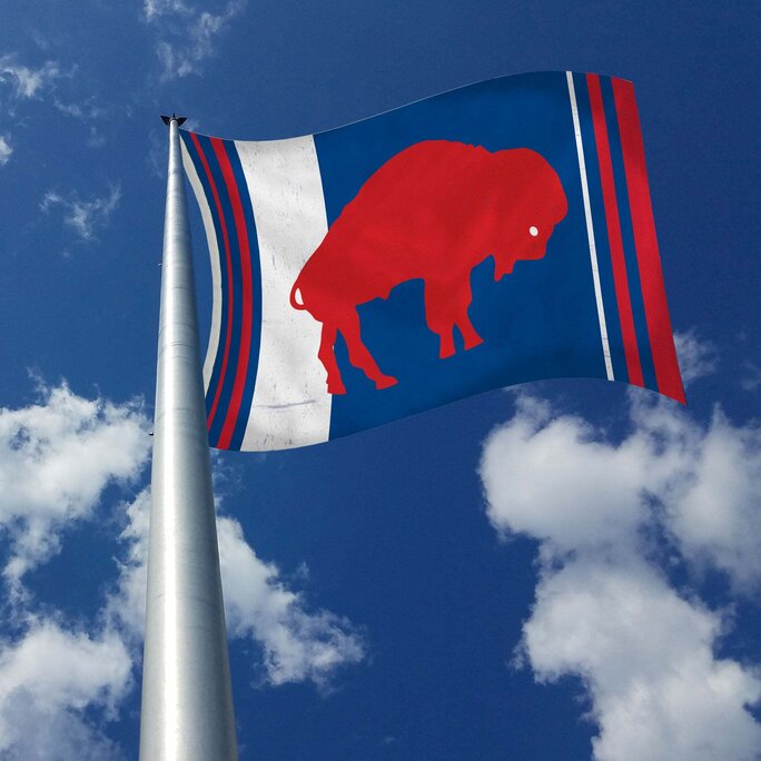 Buffalo Bills Retro Flag