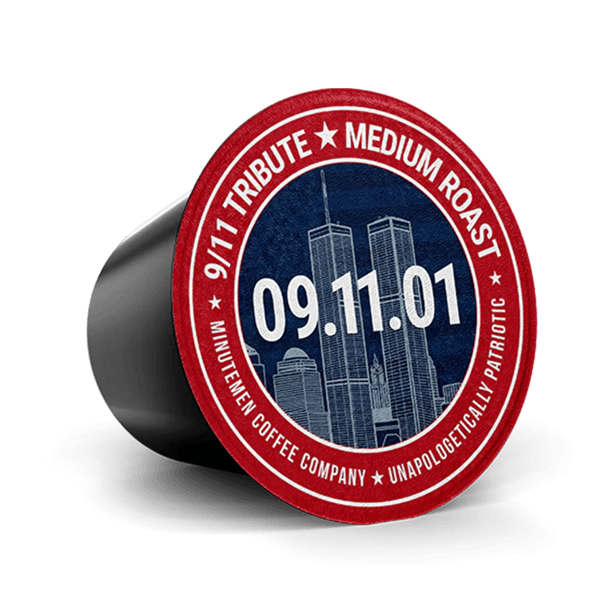 Minutemen Coffee Company 9/11 Tribute Pods Military & First