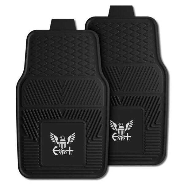 Navy Gear U.S. Navy 2pc Vinyl Car Mat Set Military & First