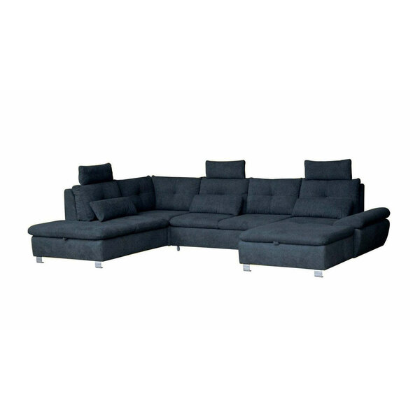 Elegant Home USA Maxima House Madeira Sectional Sleeper Sofa BEN057