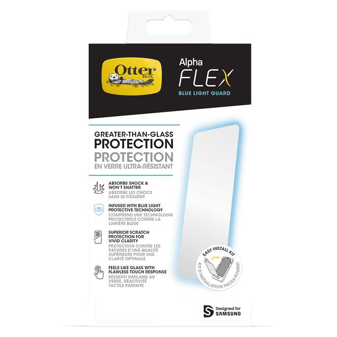Otterbox - Alpha Flex Antimicrobial Blue Light Screen Protector for Samsung  Galaxy S23 Ultra - Discounts for Veterans, VA employees and their families!