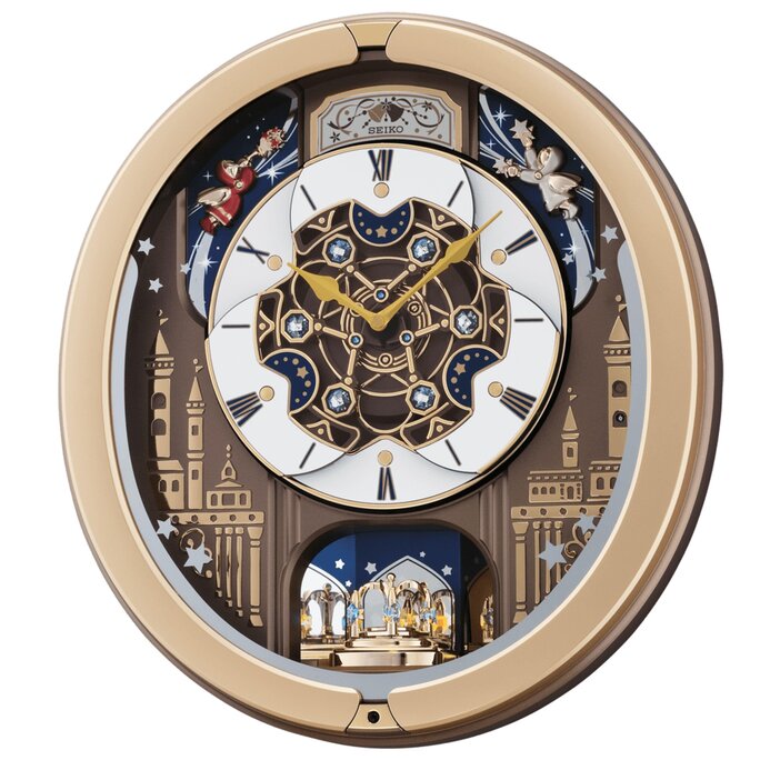 Clocks by Seiko Skyline and Starry Night Melodies Clock