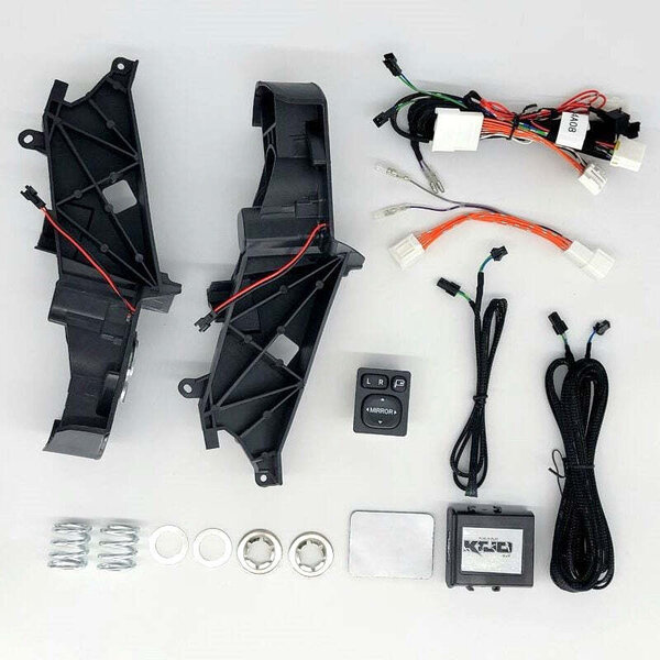 KTJO 4x4 Power Folding Mirrors For Toyota Sequoia 20082022 Tundra