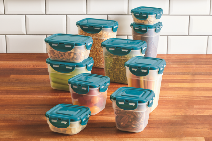 LocknLock Easy Essentials 22-pc. Rectangular Food Storage Container Set