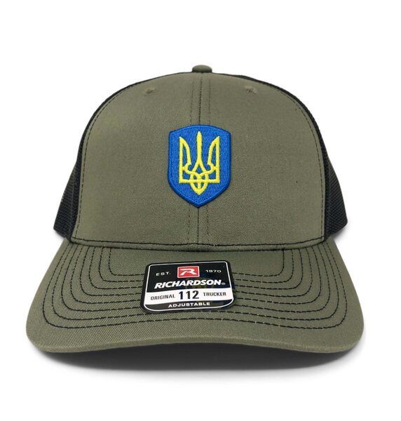 Jack Foster - Ukraine Trident Flag Patch Hat - Military & First ...