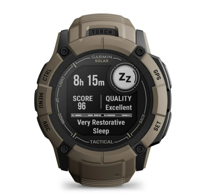 Garmin - Instinct 2X Solar Tactical Edition Watch - Military & Gov