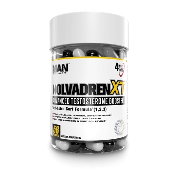 MAN Sports Nolvadren XT 56 Capsules Military & First Responder