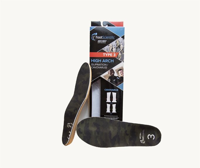 insoles for high arches and supination