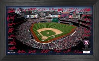 The Highland Mint | Washington Nationals 2023 Signature Field Photo Frame