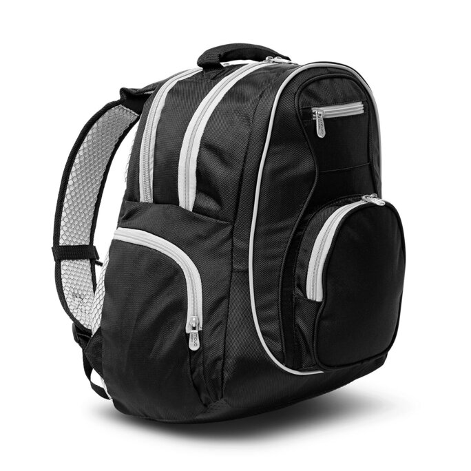 Mojo Mexico Flag 19 Premium Laptop Backpack-Black
