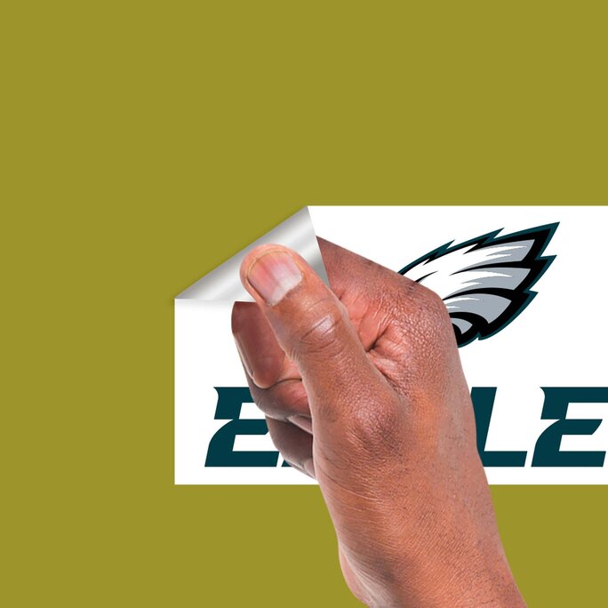 Philadelphia Eagles: Jason Kelce 2023 White Jersey - Officially Licensed  NFL Removable Adhesive Decal