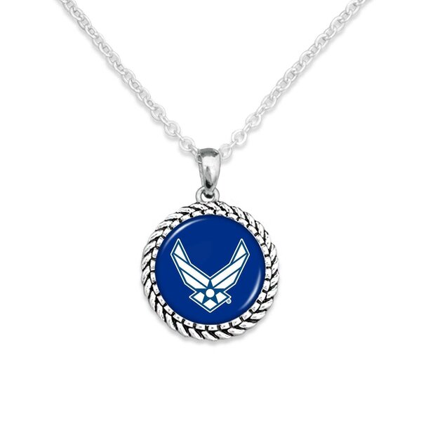 Air Force Gear - Air Force Wings Rope Edge Necklace - Military & First ...