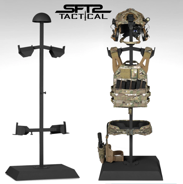 SFT2 Tactical Tactical Gear Rack (Helmet Armor Belt Rack