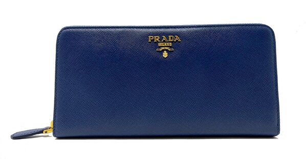 Prada - Women's Large Zip Around Saffiano Wallet - Discounts for ...