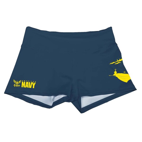 One Stop Shorts - Performance Booty Shorts - American Navy - Military ...