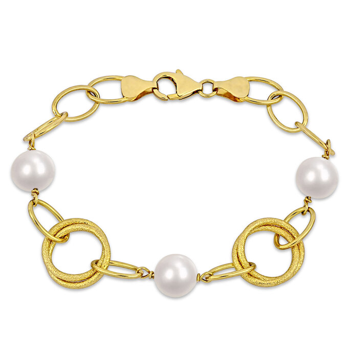 9-10mm Tahitian South Sea Pearl Bracelet - AAA Quality - Pure Pearls