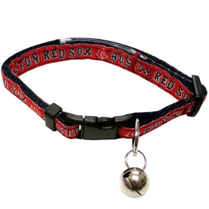 Furry-Happiness - Boston Red Sox Breakaway Pet Cat Collar by Pets First -  Military & First Responder Discounts