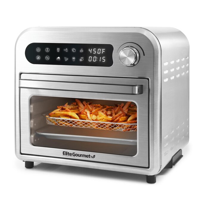 Elite - 45L French Door Convection Toaster Oven w/ Rotisserie - Discounts  for Veterans, VA employees and their families!