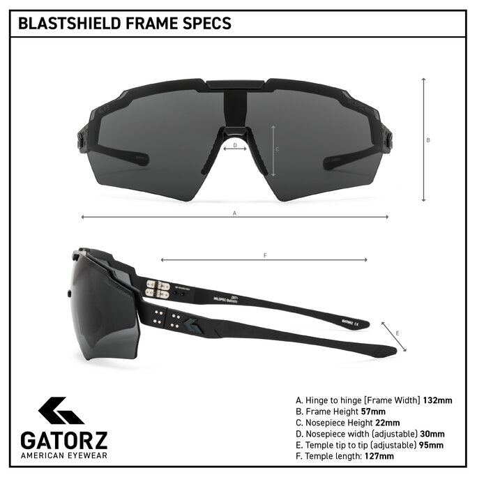 Gatorz - Blastshield Sunglasses Ballistic - Discounts for Veterans, VA  employees and their families!